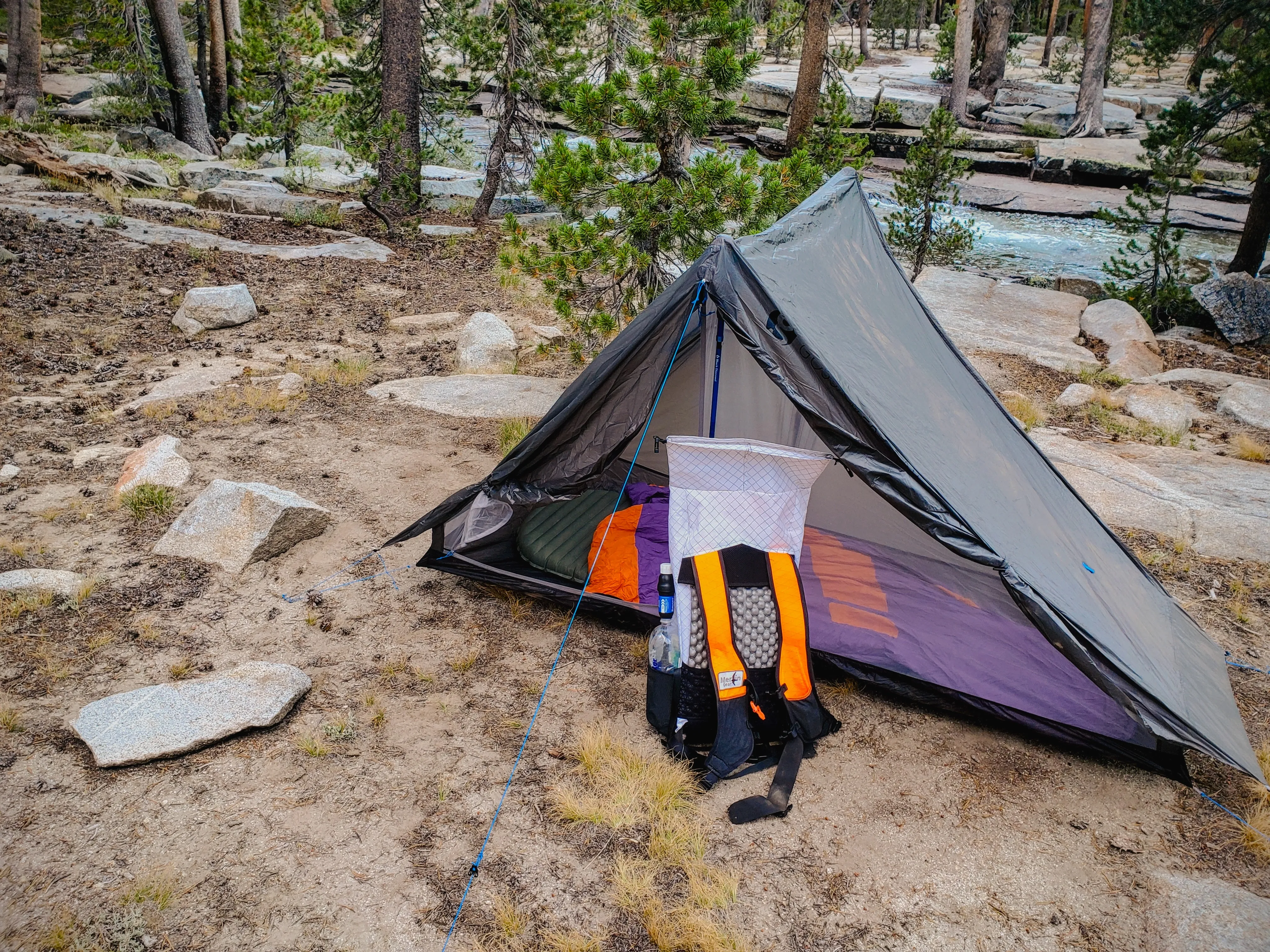 Xpac Backpack at Camp