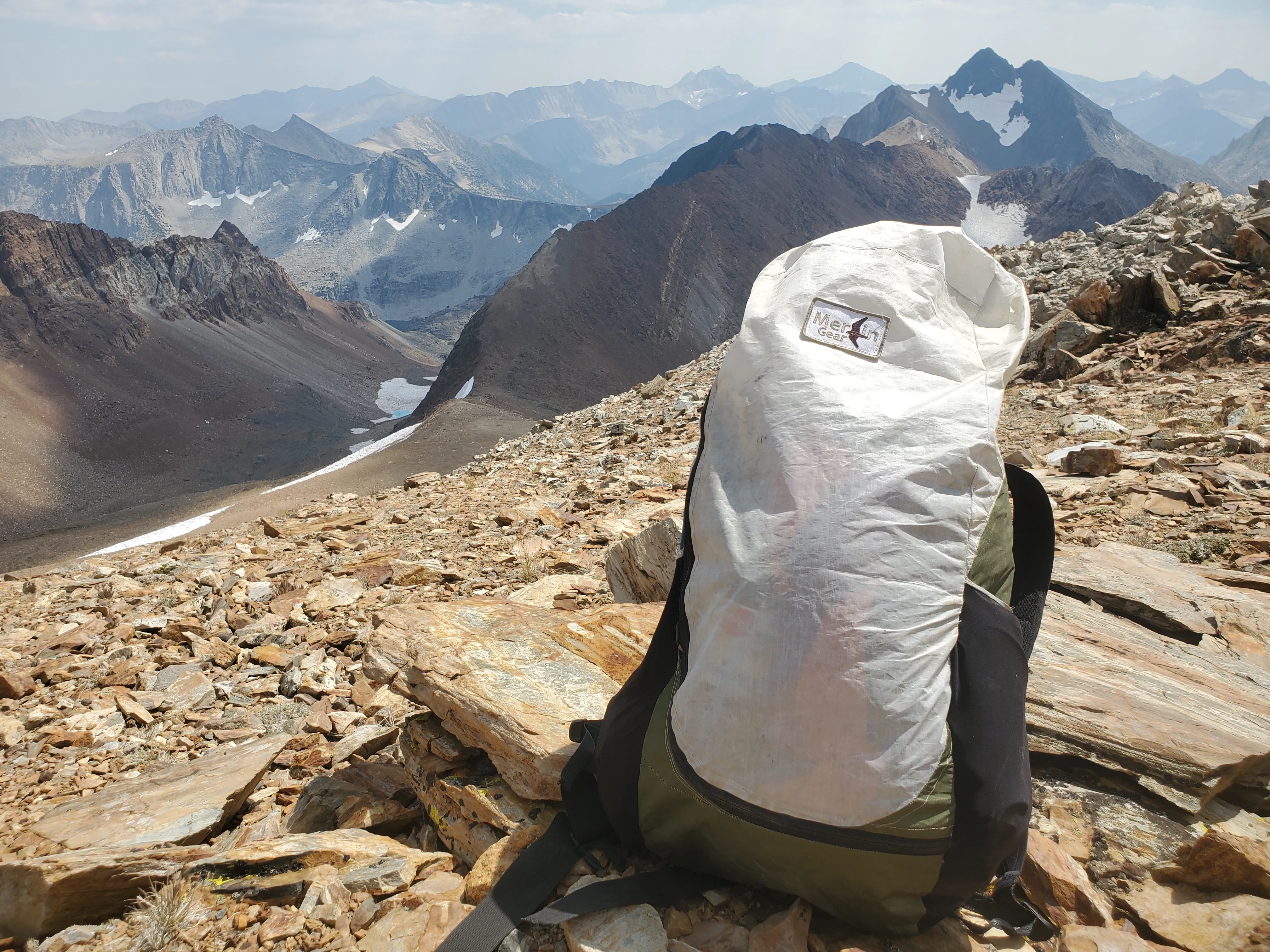 Ultralight DCF Hike & Fly Pack on Red Slate Peak