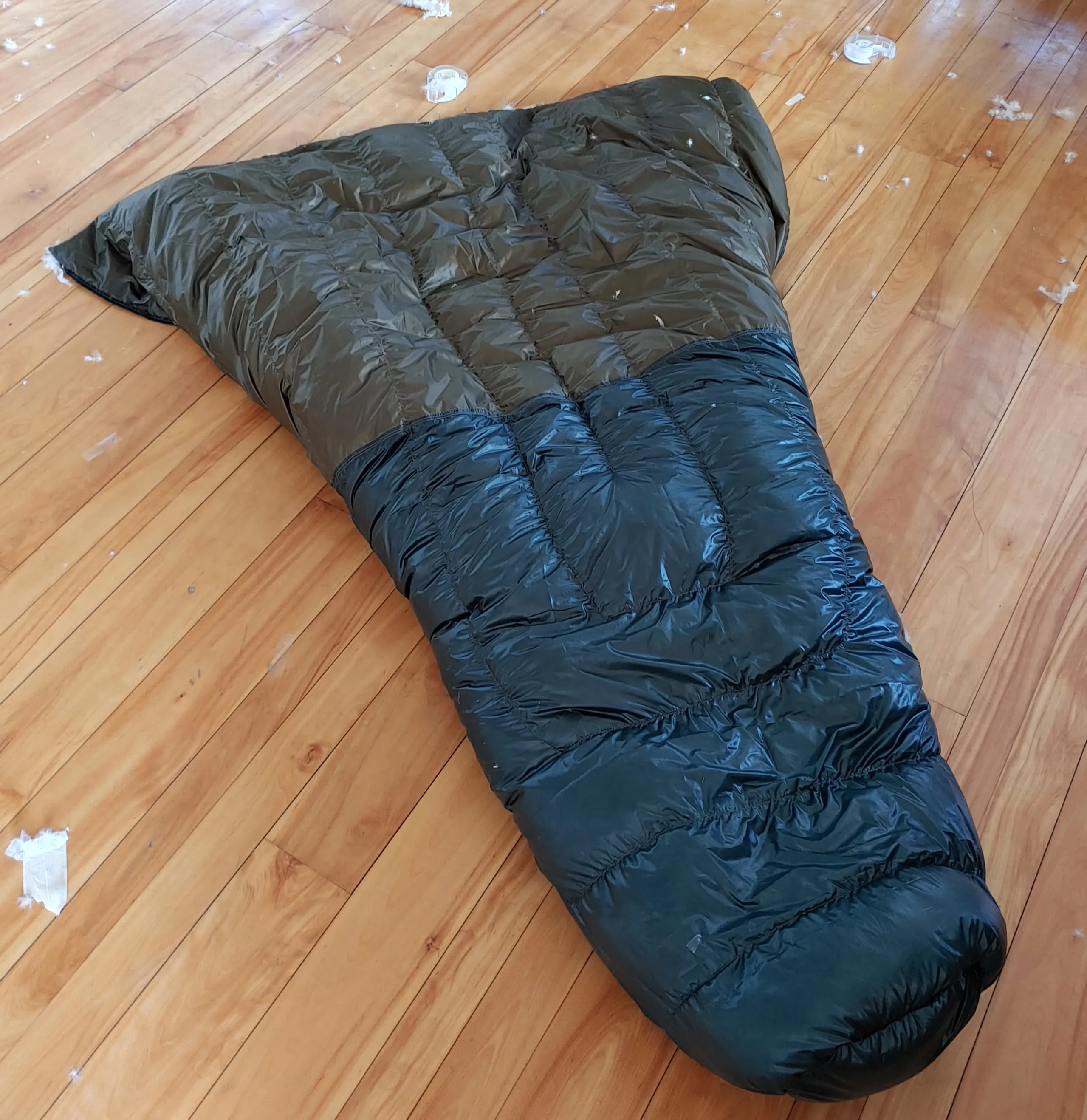 Early days: Down Quilt